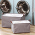 31L 2-Pack Closet Hinwo Large Storage Bins, Organizers and Storage, Foldable Clothes Storage Baskets with Handles