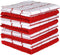 AMOUR INFINI Cotton Kitchen Dish Cloths Set of 8 Highly Absorbent, Super
