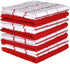 AMOUR INFINI Cotton Kitchen Dish Cloths Set of 8 Highly Absorbent, Super
