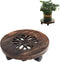 Timwooly 13" Plant Caddy Plant Stand with Wheels Rolling Plant Stand Heavy Duty