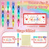 Noveread 24 24 5 24 Valentines Cards and Stacking Crayons Pcs Colors Panda Buildable Crayons Pcs Valentines Greeting