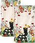 Miss Adola Flour Sack Kitchen Towels - Set of 2 Spring Dish