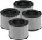 MK01 & MK06 True HEPA Filter Replacement for MK01 MK06, TZ-K1 and DH-JH01 Air Purifier, Smoke Remover Version, 4 Pack