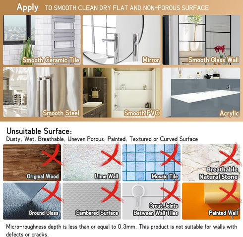 LEVERLOC Double Layer Soap Dish, Bar Soap Holder for Shower Wall, Vaccum Suction Cup Sponge Holder for Bathroom Tub