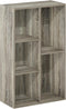 Furinno Luder 5-Cube Reversible Open Shelf, French Oak Design