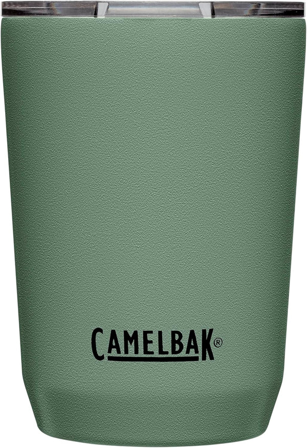 CamelBak Horizon 12oz Insulated Stainless Steel Tumbler with Tri-Mode Lid, Moss