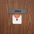 Kichwit Privacy Sign, Do Not Disturb, Out of Office, Please Knock, Conference Sign for Offices, Silver