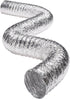 Deflecto FLXC0408 Aluminum Ducting Kits, 2-ply 8ft UL 181 Class 1