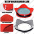 4 Pieces Microwave Bowl Holders Cozy Small Bowls Potholders for Hot Plate Food Temperature Holder for Home Kitchen