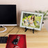 Petutu 2 Pack 8 Inch Wooden Display Stand, Plate Easels Holder Black