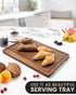 Countertop, 18x12 inch Axeman Walnut Wood Cutting Board with Juice Groove for Kitchen Tick American Black-Walnut Wooden