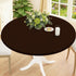 Smiry Round Spandex Tablecloth, Elastic Fitted Washable Tablecloths for 36"-44" Tables, Waterpoof
