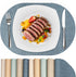 Oval Placemats for Dining Table Set of 2, Washable Leather Table Mats,