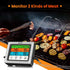 SMARTRO ST54 Dual Probe Digital Meat Thermometer - Cooking Food Kitchen Oven BBQ Grill with Timer Mode