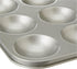 Dexam Non-Stick 12 Cup Mince Pie, Carbon, Grey
