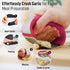 Zulay Kitchen Stainless Steel Garlic Press Rocker Set, Premium Garlic Mincer with Peeler and Scraper, Comfortable Grip
