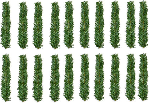 Haute Decor GarlandTies, 20 Pack, 14 inches (Noble Fir) Twist Ties for Securing Garland
