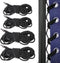 Mozeat Lens 4 Pack Upgraded Black Gravity Chair Replacement Cord Zero Gravity Chair Replacement