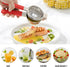 43DNG Stainless Steel Lemon Squeezer Citrus Juicer Large Bowl, Heavy-Gauge Steel, Long Textured Non-Slip Handles Large