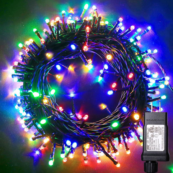 Blingstar Christmas String Lights - 98.4 Ft+9.8 Ft 300 LED Extendable Plug-in