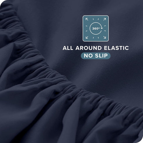 Set 1800 3 Set Bare Home Twin Sheet - Ultra-Soft Microfiber Twin Bed Sheets - Double Brushed - Deep Pockets - Easy Fit