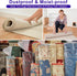 Rug Storage Bag, Pack of 3 for Rolled Rugs up to 6'x 9', Clear Plastic Bag for Moving and Packing