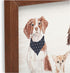 Charming Canine Framed Wall Art - Perfect Decor for Dog Lovers' Spaces