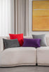 DEZENE Throw Pillow Covers 12x20, Dark-Grey, 2 Pack Cozy Soft Velvet Rectangular Decorative Pillow Cases