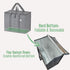 2 Pack 2 Pack) VENO Cooler Bag and Insulated Grocery Bags for Food Delivery, Collapsible Cooler. Reusable Shopping Bags