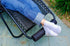 2 Pack Set 2) Zero Gravity Chair Foot Rest, TOPJUM Footrest Cushion for Anti Gravity Folding Recliner, Footrest Padding