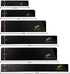 EVERPRIDE Chef Knife Sheath Set, 6-Piece Universal Blade Edge Cover Guards for Kitchen Knives