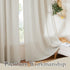 84 inch Grommet 60" 84", 1 RYB HOME Sheer Curtains Length - Linen Textured Semi Sheer Privacy Light Filtering Shabby