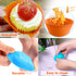 IPOW 24 Pack Reusable Silicone Cupcake Baking Cups, Food-Grade BPA Free Non-Stick Muffin Liners, 2 Shapes Round