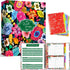Recipe Binder Kit 9.5 inch x 11 inch with 50 Protectors, 100 Cards & 8 Dividers