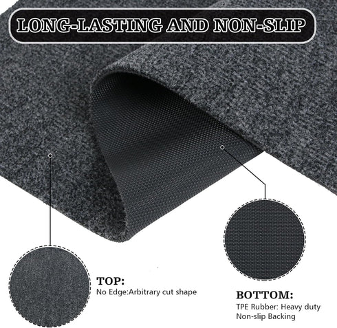Doormats Outdoor, 17" x 30" Front Door Mat, Heavy Duty Absorbent Doormat for Kitchen, Entry, Patio