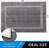 Door Mat Indoor Entrance, Non-Slip Rubber Backing, Washable Dirt Trapper Entryway Rug, Super Absorbent Doormat, (24" x