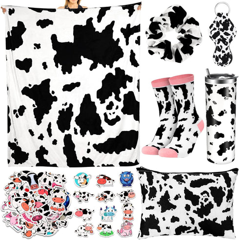 Bokon Cow Stuff for Girls, Christmas Cow Gift Set Include 20 oz