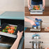 Silicone Trivets for Hot Dishes, Set of 2 Black Heat Resistant Mats for Kitchen, Silicone Pot Holders for Pots & Pans