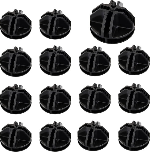 Wire Cube Connectors, 15 PCS Plastic Corner Connectors for DIY Cube Storage Shelves Organizer Wire Grid