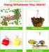 Wall Hooks, Transparent Adhesive Hangers, Rotatable Stainless Steel Hooks, Easy Installation & Reusable (Self Adhesive,