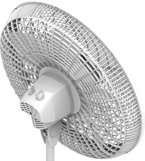 Lasko Oscillating Pedestal Fan, 18", Adjustable Height, 3 Speeds, for Home Office and College Dorm