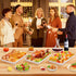 WOWBOX 6 pcs Serving Tray Set for Entertaining, Reusable Plastic Platters for Snacks, Fruit, Cookies, and Parties