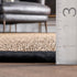 nuLOOM 2x3 Elijah Seagrass Area Rug, Black, Solid Farmhouse Style, Natural Fiber for Bedroom, Dining Room, Office