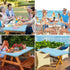 4 24" 48") homing Rectangle Table Cloth Cover, Waterproof Polyester Elastic Fitted Tablecloth, Fits for Foot Folding