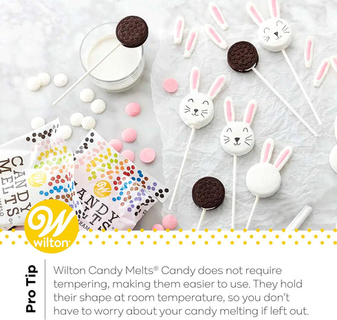 Wilton Candy Melts Dip-N-Decorate Candy Making Tools - Cake Pop Decorating Kit, 49-Piece