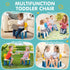 2 3 OCATO Plastic Toddler Chairs: Pcs Kids Chairs for Table Step Stool Lightweight Indoor or Outdoor School Camping