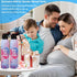 2 Packs, 10ft Large Gender Reveal Smoke Bombs Blue Biodegradable Powder Spray for Baby Boy Reveal, Long-Lasting Smoke