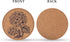 Staruby 12 Coasters for Drinks pcs Absorbent Cork Coasters with Flower Coaster for Coffee Table Housewarming Gifts