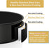E-far Deep Cake Pan Set | 3 Nonstick Stainless Steel Round Cake Pans for Baking Layer Cakes