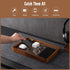 ProCase Wooden Valet Tray for Men, Wood Catch-All EDC Organizer, Nightstand, Entryway Bedside Dump Holder, for Wallets